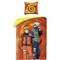 Parure de lit - NARUTO - Naruto et Kakashi - Microfibre - 1 housse de couette 140 x 200 cm + 1 taie 63 x 63 cm