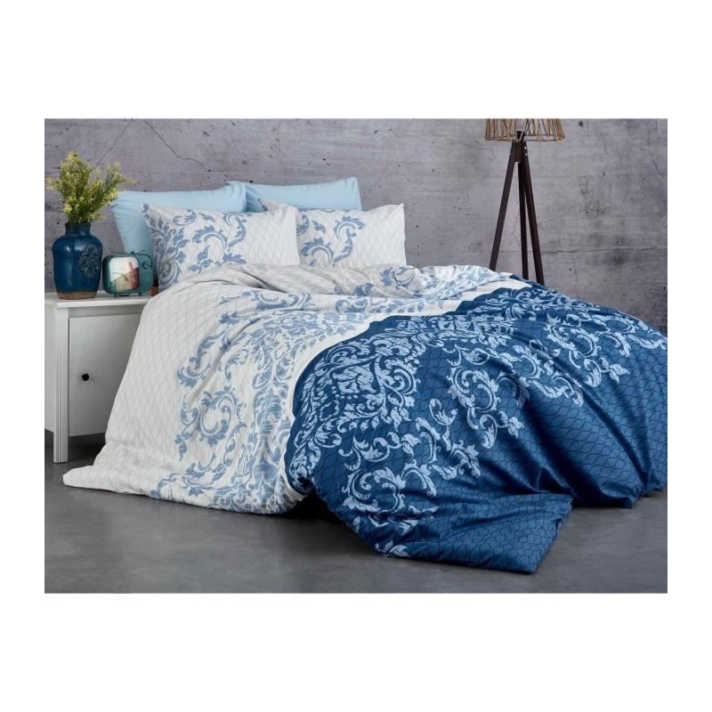 Parure de lit - 1 housse de couette 220 x 240 cm + 2 taies d'oreiller Parure de lit - 1 housse de couette 220 x 240 cm + 2 taies d'oreiller