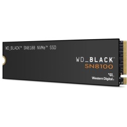 WESTERN DIGITAL - WDS100T1X0M - SSD Interne - Black - SN8100 - NVMe -