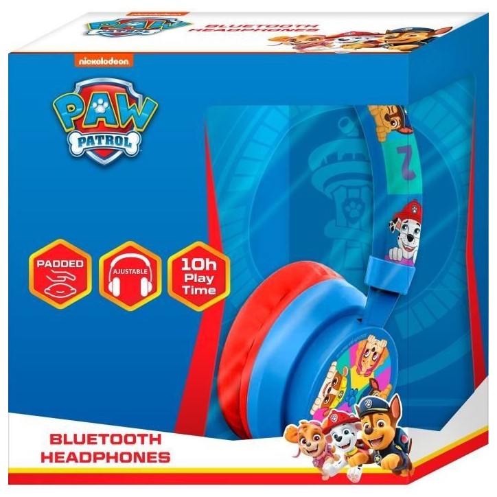 Casque audio - KIDS LICENSING - PW19914 - Bluetooth - Autonomie 10 heures - Rembourré