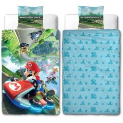 Parure de lit - MARIO BROS - Mario II - Microfibre - 1 housse de couet