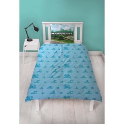 Parure de lit - MARIO BROS - Mario II - Microfibre - 1 housse de couet