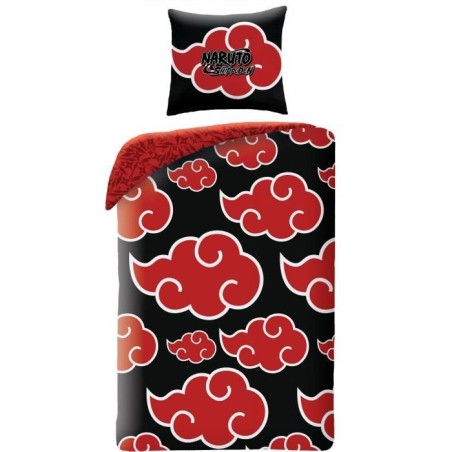 Parure de lit - NARUTO - Akatsuki - Microfibre - 1 housse de couette 1
