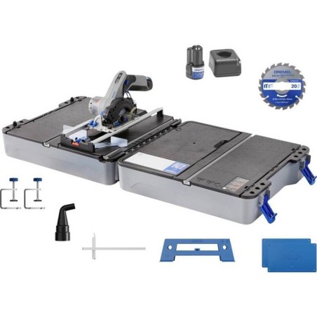 Station sciage CS12V-S1C avec scie compacte -12V, accessoire, 1 batter