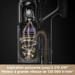 Aspirateur Balai sans Fil - DREAME Z10 - 210AW - Filtration 99,99% HE