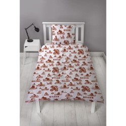 Parure de lit réversible - MARIO BROS - Mario - Microfibre - 1 housse