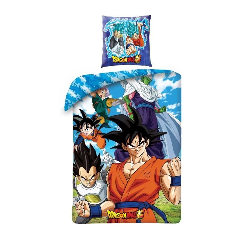 Parure de lit - DRAGON BALL Z - Microfibre - 1 housse de couette 140 x