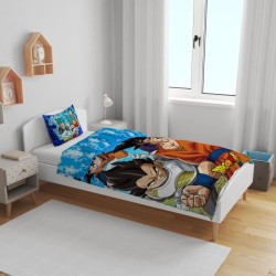 Parure de lit - DRAGON BALL Z - Microfibre - 1 housse de couette 140 x