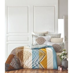 Parure de lit - 1 housse de couette 220 x 240 cm + 2 taies d'oreiller