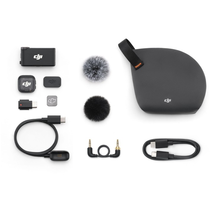Kit micro sans fil - DJI - Mic 3 - 1 émetteur (TX) - 1 récepteur (RX) Kit micro sans fil - DJI - Mic 3 - 1 émetteur (TX) - 1 récepteur (RX)