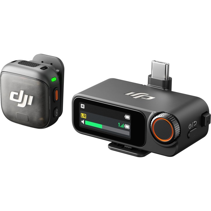 Kit micro sans fil - DJI - Mic 3 - 1 émetteur (TX) - 1 récepteur (RX) Kit micro sans fil - DJI - Mic 3 - 1 émetteur (TX) - 1 récepteur (RX)