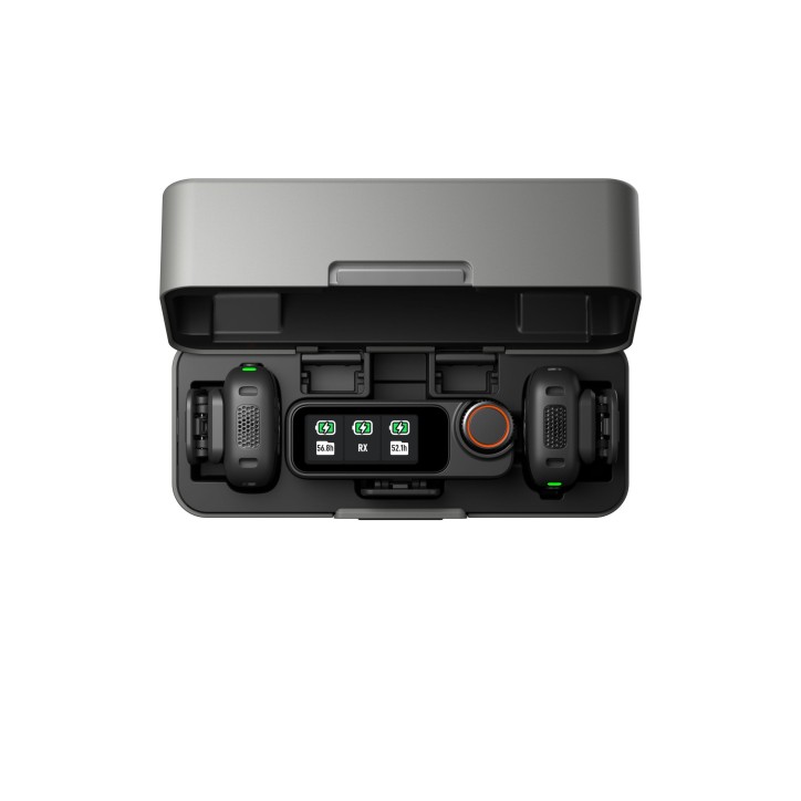 Kit micro sans fil - DJI - Mic 3 - 2 émetteurs (TX) - 1 récepteur (RX) - Recharge rapide Kit micro sans fil - DJI - Mic 3 - 2 émetteurs (TX) - 1 récepteur (RX) - Recharge rapide