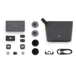 Kit micro sans fil - DJI - Mic 3 - 2 émetteurs (TX) - 1 récepteur (R
