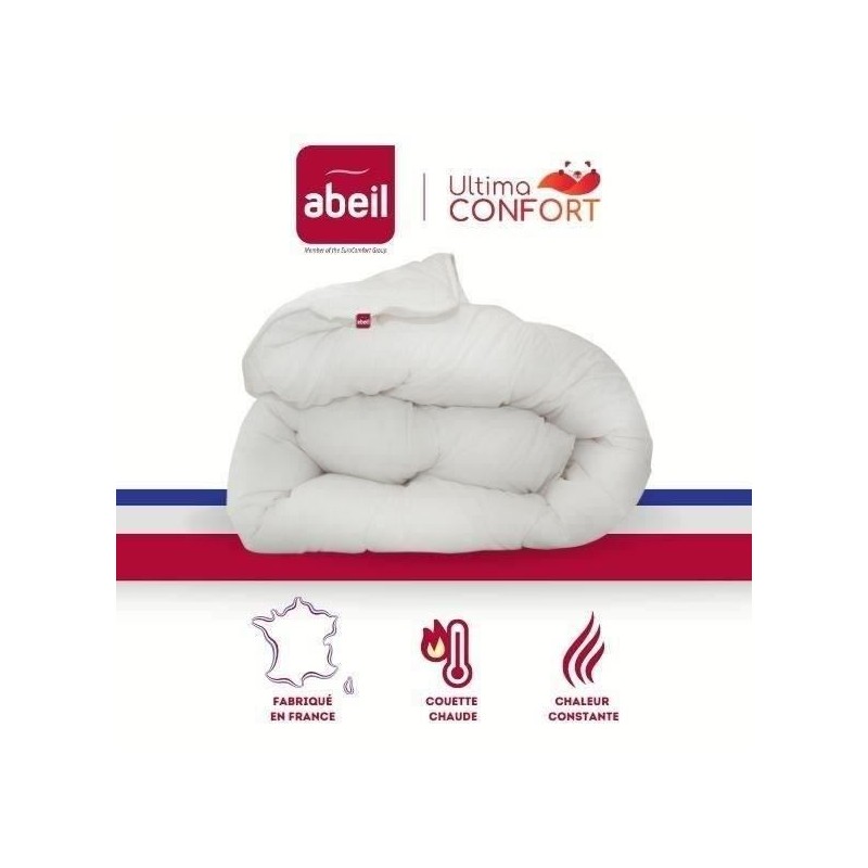 ABEIL Couette chaude Ultima Confort 450 - 220 x 240 cm ABEIL Couette chaude Ultima Confort 450 - 220 x 240 cm