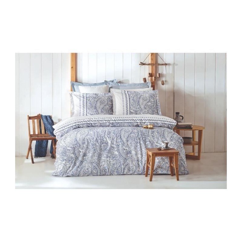 Parure de lit - 1 housse de couette 220 x 240 cm + 2 taies d'oreiller Parure de lit - 1 housse de couette 220 x 240 cm + 2 taies d'oreiller