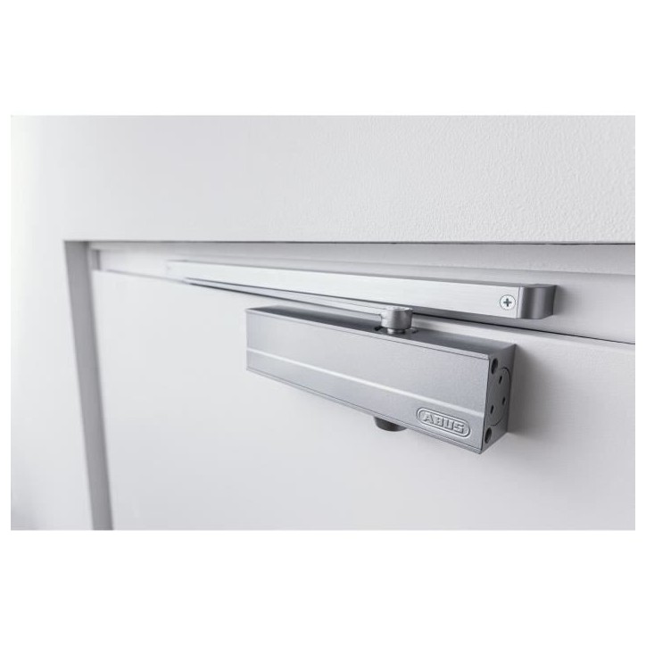 Ferme-porte - ABUS - AC7303 S - Fermeture sûre - Silencieuse - Adaptée aux portes jusqu'a 96 cm - Poids max 60 kg