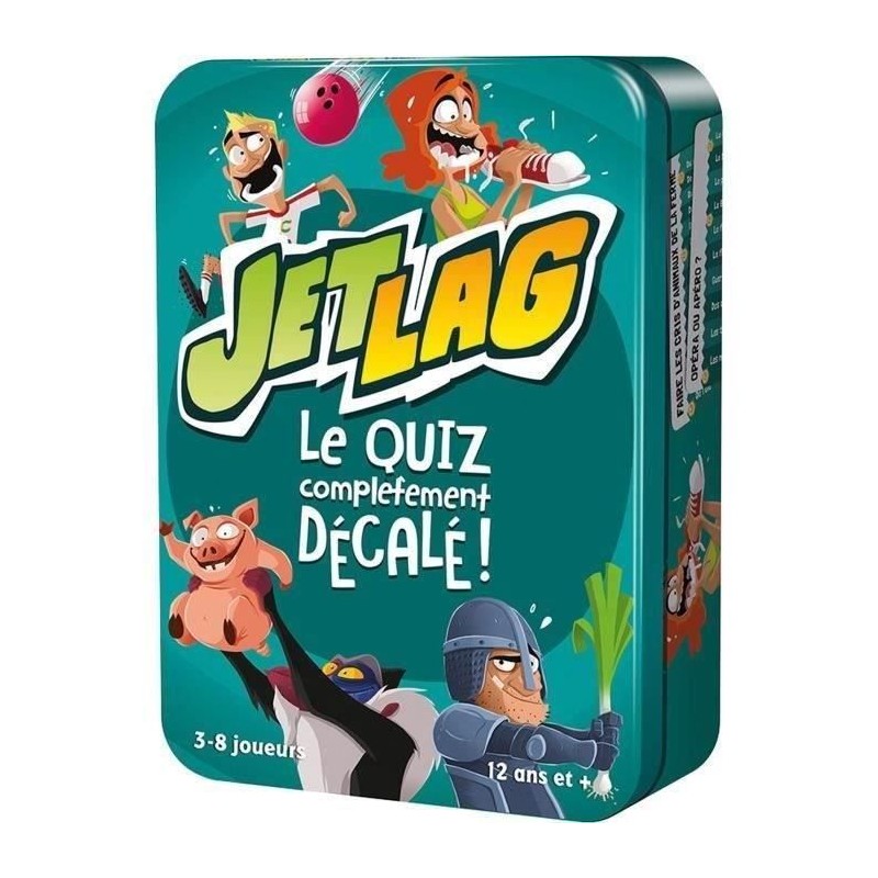 Jeu de société Jet Lag - ASMODEE - Jetlag - Jeu d'action et réflexe Jeu de société Jet Lag - ASMODEE - Jetlag - Jeu d'action et réflexe