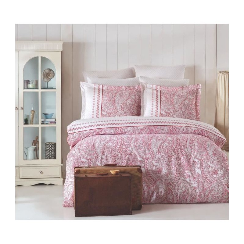 Parure de lit - 1 housse de couette 220 x 240 cm + 2 taies d'oreiller Parure de lit - 1 housse de couette 220 x 240 cm + 2 taies d'oreiller