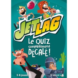 Jeu de société Jet Lag - ASMODEE - Jetlag - Jeu d'action et réflexe
