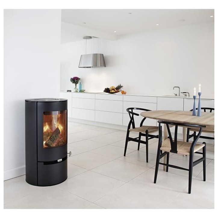 Poele a bois - ADURO 9.1 - 50292 - 6 KW - Noir Poele a bois - ADURO 9.1 - 50292 - 6 KW - Noir