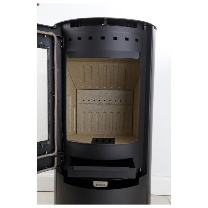 Poele a bois - ADURO 9.1 - 50292 - 6 KW - Noir Poele a bois - ADURO 9.1 - 50292 - 6 KW - Noir