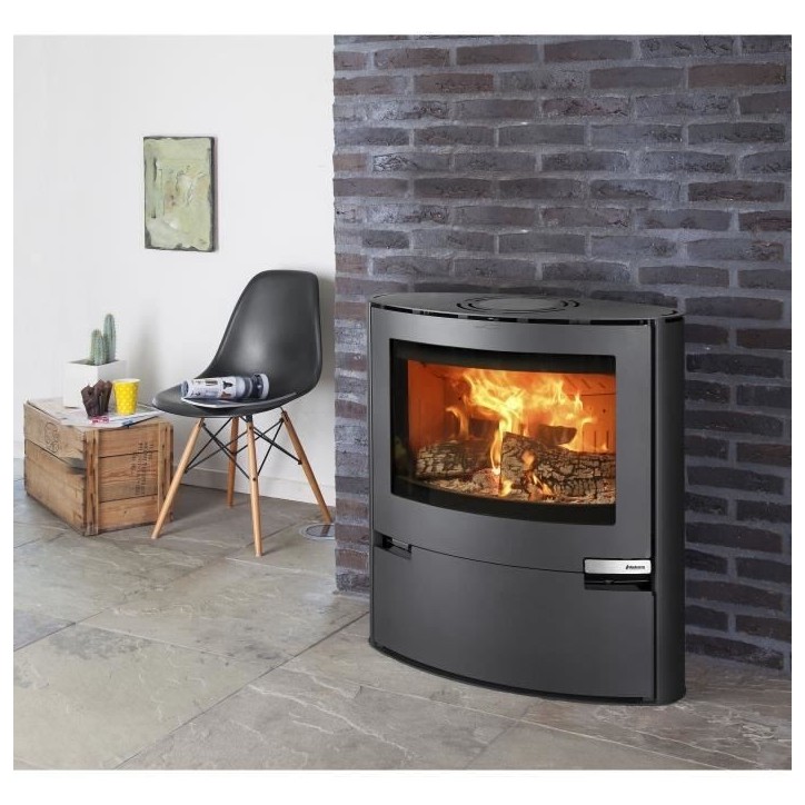 Poele a bois - ADURO 15 - 50551 - 6,5 KW - Noir Poele a bois - ADURO 15 - 50551 - 6,5 KW - Noir