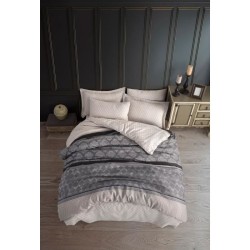Parure de lit - 1 housse de couette 220 x 240 cm + 2 taies d'oreiller