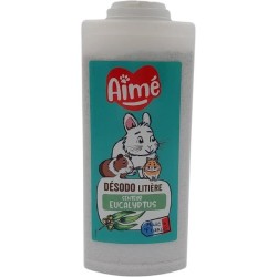 Hygiene rongeur - AIME - Désodorisant litiere - Eucalyptus - 700 ml -