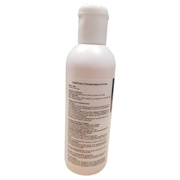Shampoing - VETOCANIS - Chat et Chien, Produit Anti Parasites Shampoing - VETOCANIS - Chat et Chien, Produit Anti Parasites