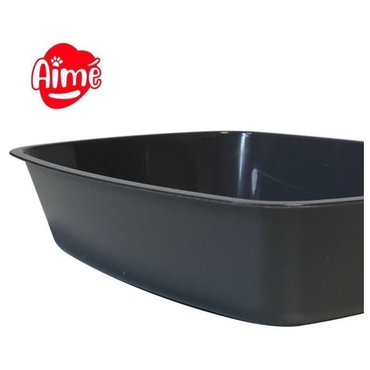 Bac litiere - AIMÉ - Pour Chat et Chaton 43x31x10cm