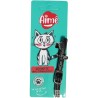 Collier pour chat - AIME - Ajustable 18-28 cm - Nylon avec grelot en a