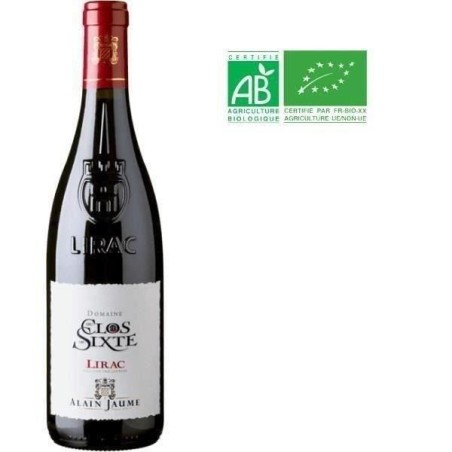 Alain Jaume Domaine du Clos de Sixte 2021 Lirac - Vin rouge des Côtes