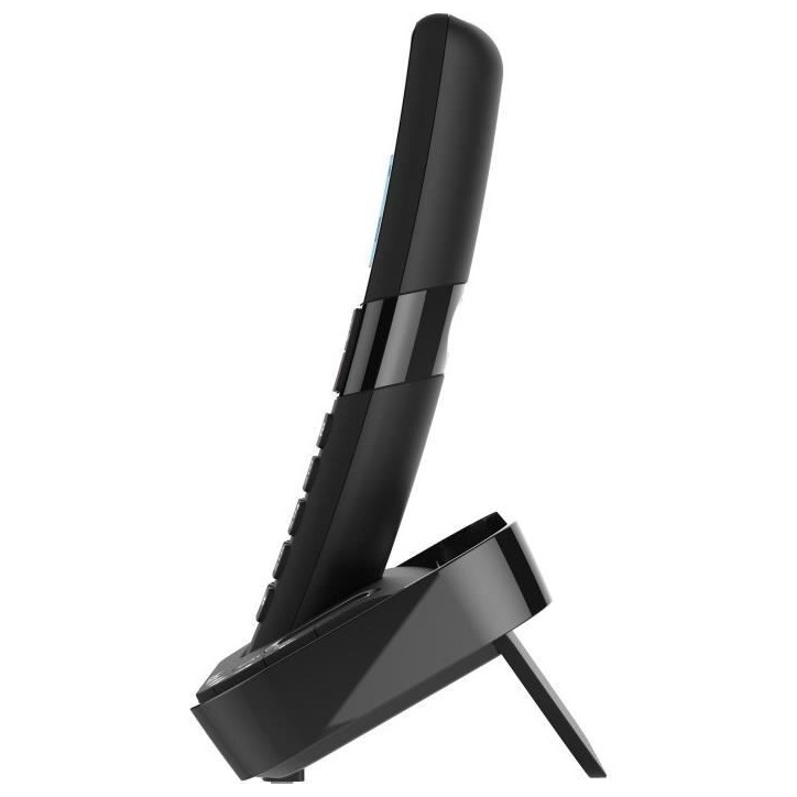 Téléphone fixe sans fil - ALCATEL - F860 voice trio noir - Blocage d'appels indésirables
