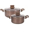 Set de marmites - ARTHUR MARTIN - AM9820 - 20-24 cm avec couvercle en