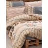 Parure de lit - 1 housse de couette 220 x 240 cm + 2 taies d'oreiller
