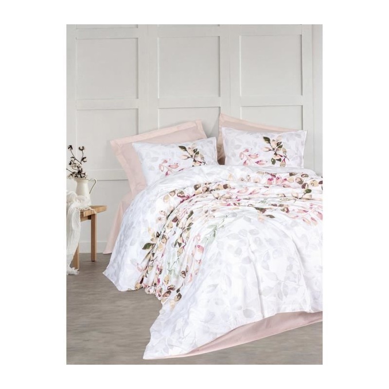 Parure de lit - 1 housse de couette 220 x 240 cm + 2 taies d'oreiller