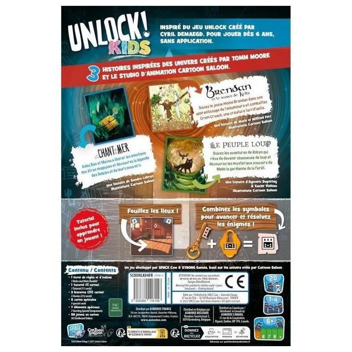 Unlock! Kids : Histoires de l'île d'Emeraude Unlock! Kids : Histoires de l'île d'Emeraude
