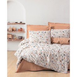 Parure de lit - 1 housse de couette 220 x 240 cm + 2 taies d'oreiller