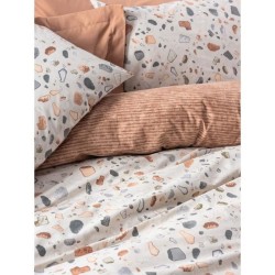 Parure de lit - 1 housse de couette 220 x 240 cm + 2 taies d'oreiller
