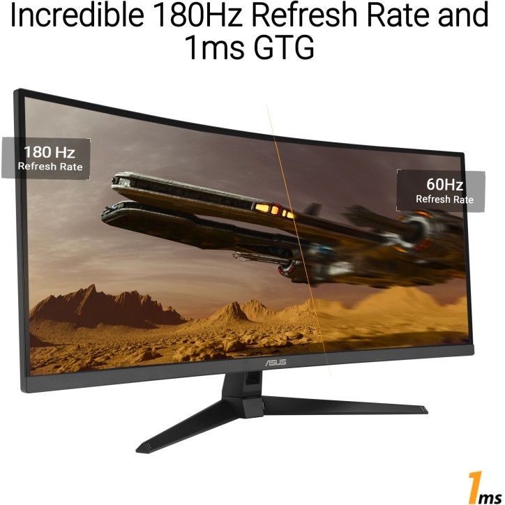 Ecran PC Gamer incurvé - ASUS TUF Gaming - 34 - WQHD - 180Hz - 1ms - VG34VQ3B Ecran PC Gamer incurvé - ASUS TUF Gaming - 34 - WQHD - 180Hz - 1ms - VG34VQ3B