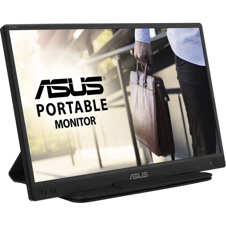 Ecran PC Portable - ASUS ZenScreen - 15.6 - FHD - 60Hz - IPS - 5ms - USB Type-C - MB166C Ecran PC Portable - ASUS ZenScreen - 15.6 - FHD - 60Hz - IPS - 5ms - USB Type-C - MB166C