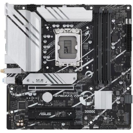 Carte mere - ASUS - PRIME B760M-A WIFI D4 - LGA 1700 - DDR4 - Wi-Fi 6
