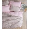 Parure de lit - 1 housse de couette 220 x 240 cm + 2 taies d'oreiller