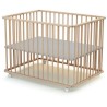 Parc pliant rectangulaire - WEBABY - CALI - 70 x 100 cm - Jusqu'a 24 m