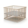 Parc pliant carré - WEBABY - CALI - 100 x 100 cm - 4 roulettes - Jusq
