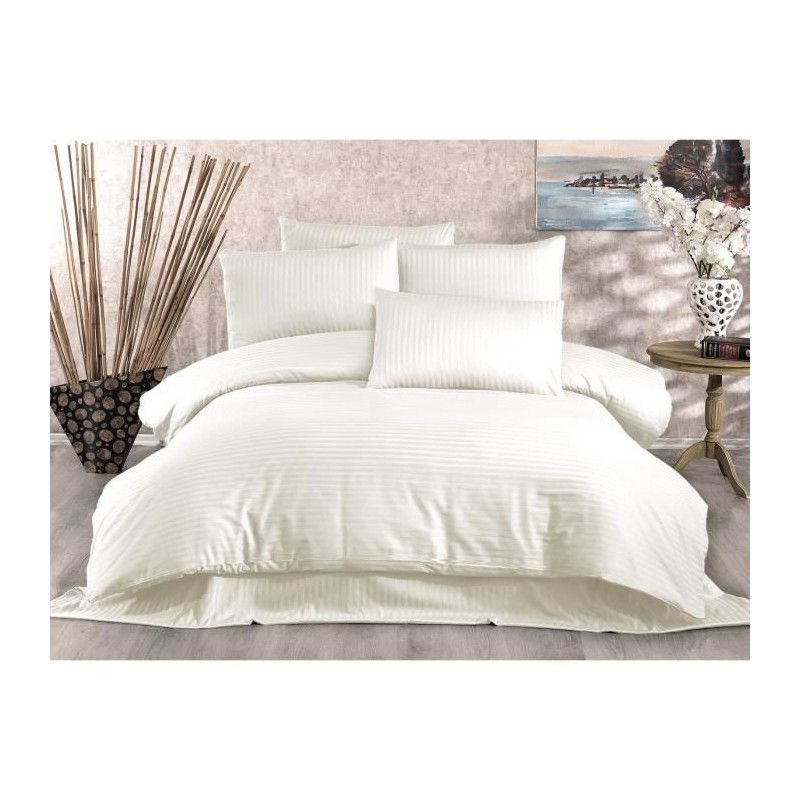 Parure de lit - 1 housse de couette 220 x 240 cm + 2 taies d'oreiller Parure de lit - 1 housse de couette 220 x 240 cm + 2 taies d'oreiller