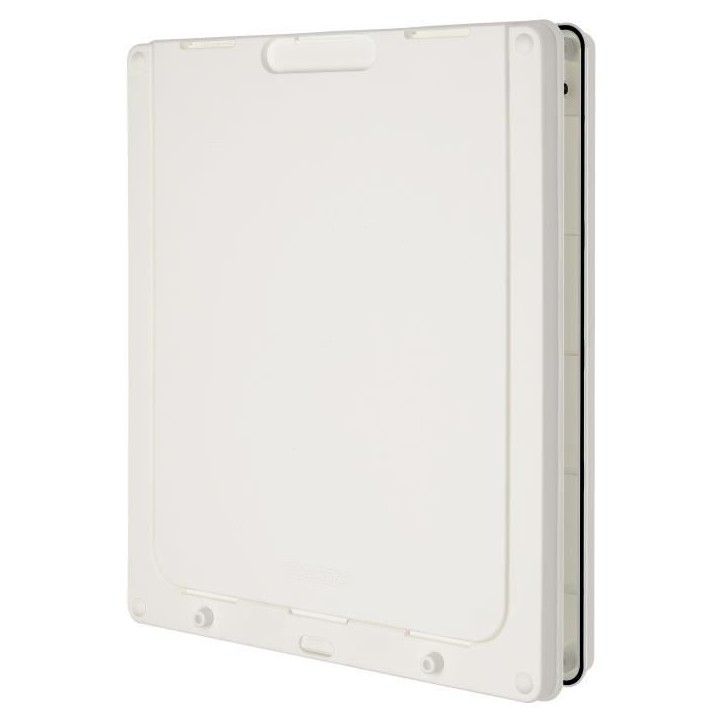 PETMATE Chatiere 2 voies Dog Mate XL - 36x44 cm - Blanc - Pour chien