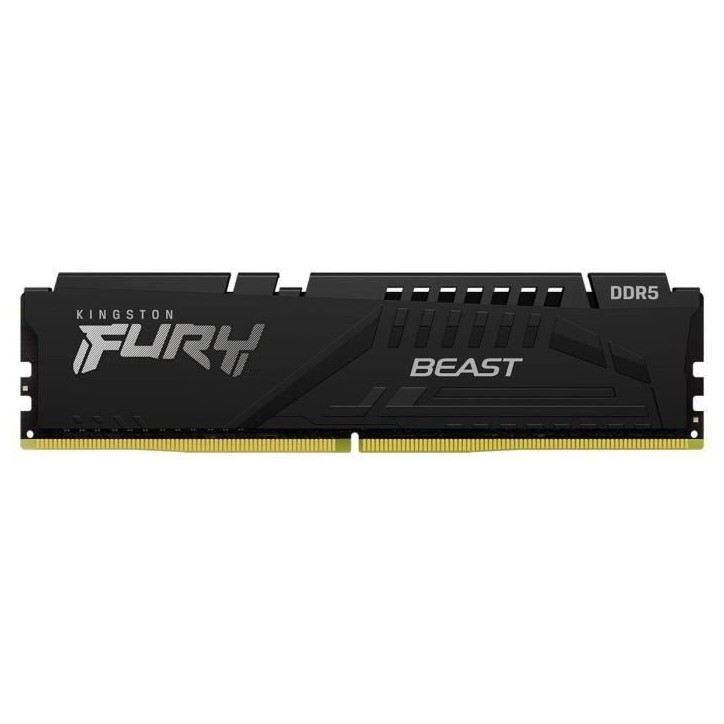 KINGSTON TECHNOLOGY - FURY Beast - Mémoire PC RAM - 32 Go - DIMM DDR5 - 5600 Mhz KINGSTON TECHNOLOGY - FURY Beast - Mémoire PC RAM - 32 Go - DIMM DDR5 - 5600 Mhz