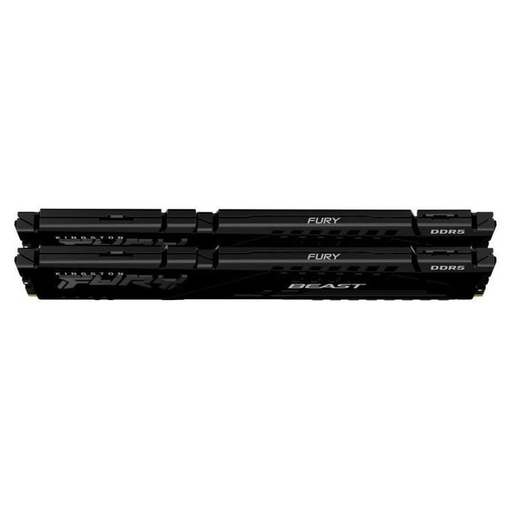 KINGSTON TECHNOLOGY - FURY Beast - Mémoire PC RAM - 32 Go - DIMM DDR5 - 5600 Mhz KINGSTON TECHNOLOGY - FURY Beast - Mémoire PC RAM - 32 Go - DIMM DDR5 - 5600 Mhz