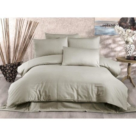 Parure de lit - 1 housse de couette 220x240 cm + 2 taies d'oreiller 60